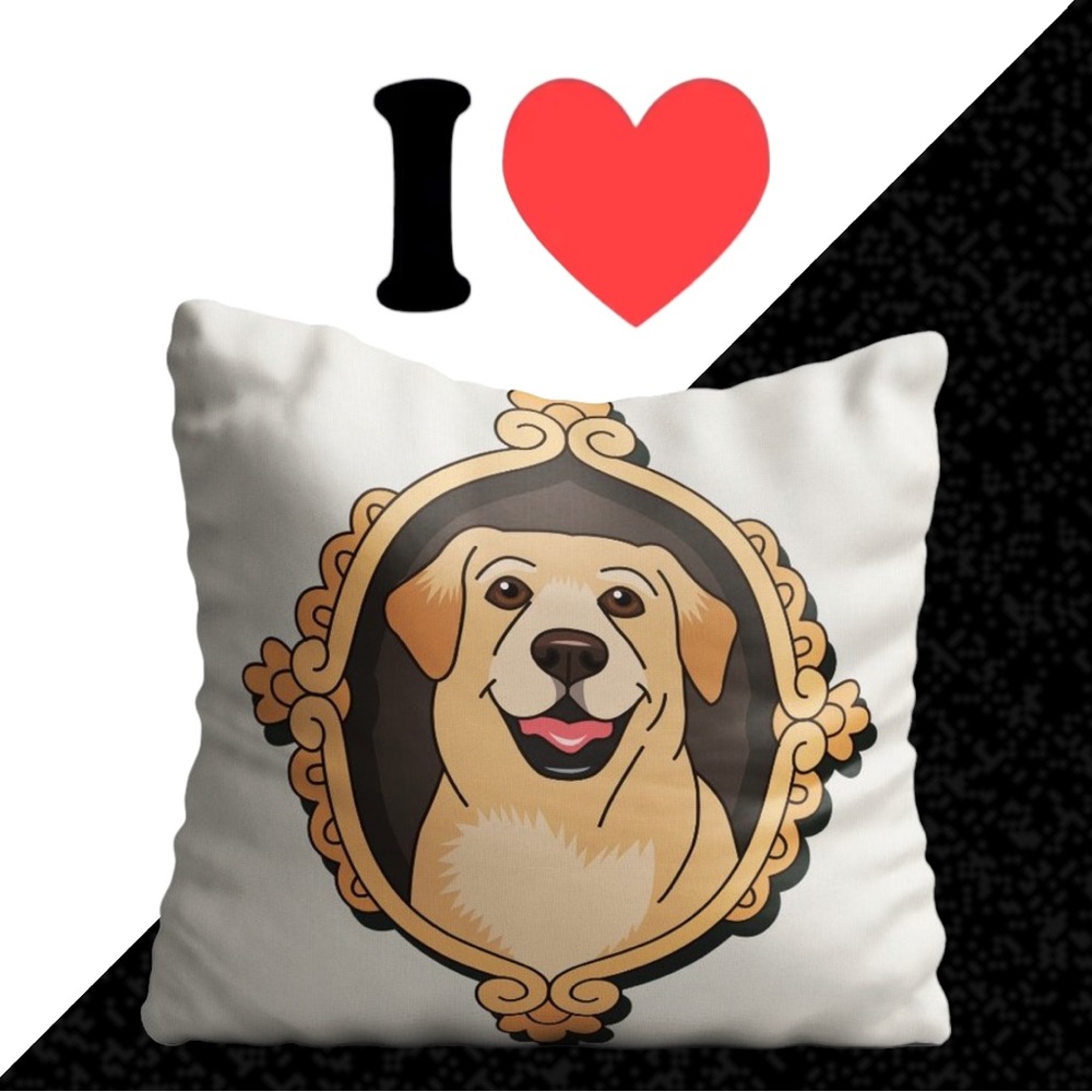 NWOT GOLDEN RETRIEVER DECORATIVE ACCENT PILLOW